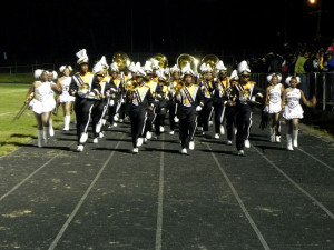 Marching Band on field_November-2011-095